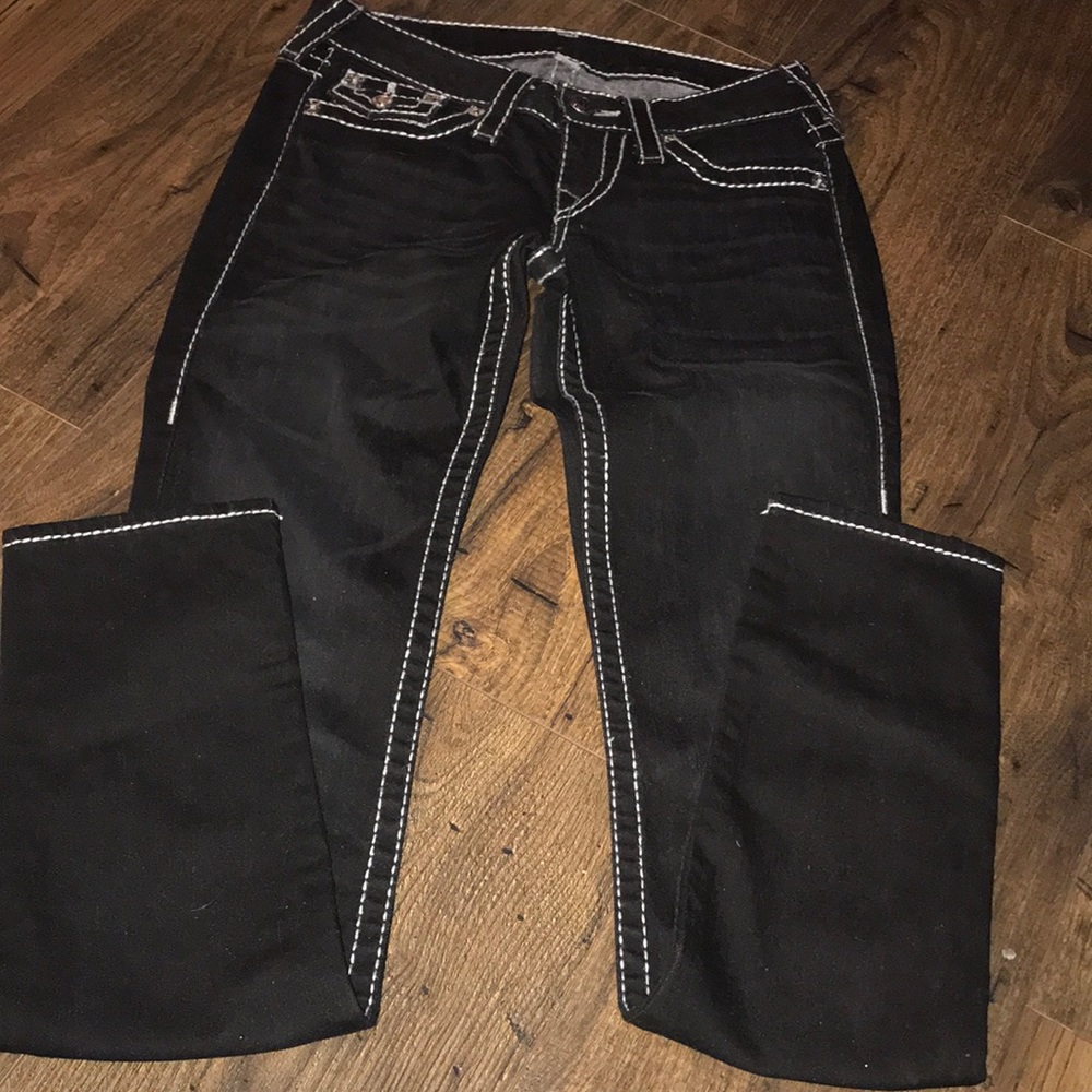 True Religion black jeans